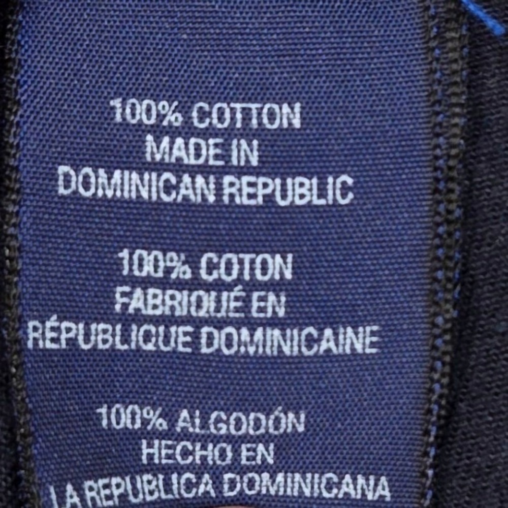 Chaps Ralph Lauren Chino Shorts‎ Mens 36 Navy Blue Good Cotton Flat Front 70901M - Picture 10 of 16